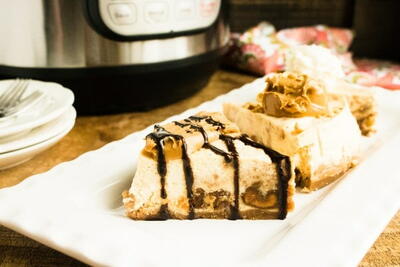 Instant Pot Peanut Butter Cheesecake