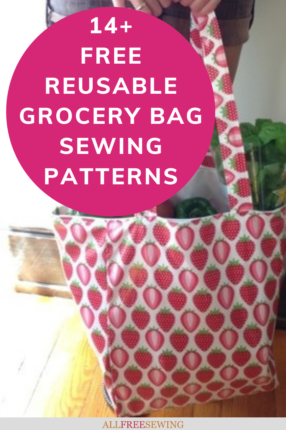 14 Reusable Grocery Bag Patterns AllFreeSewing