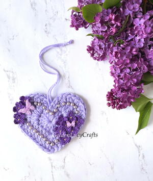 Mother’s Day Crochet Heart