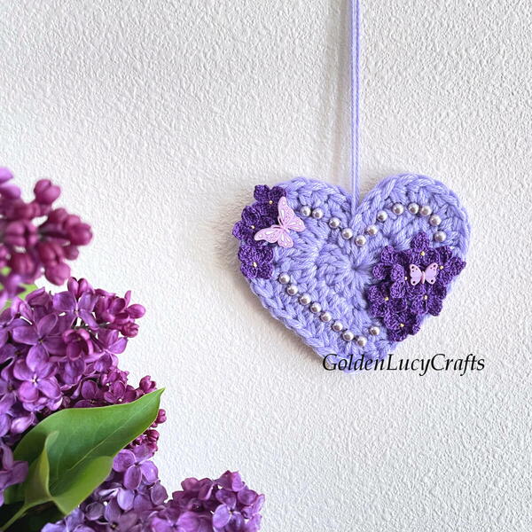 Mother’s Day Crochet Heart