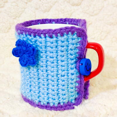 Coffee Crochet Mug Cozy Mothers Day Gift Ideas