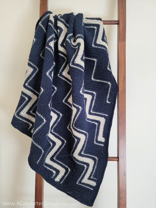 Diagonal Chevron Lapghan