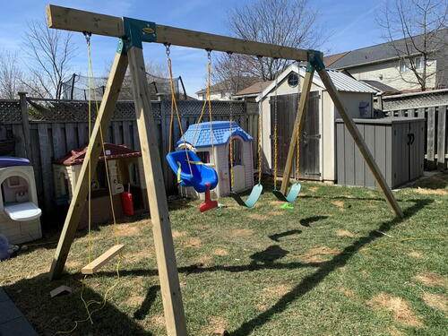 How To Build A Wooden Swing Set