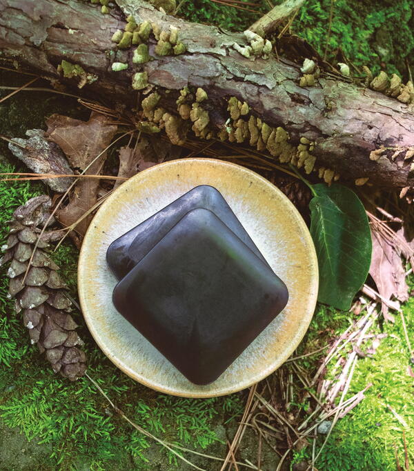 Pine Resin-Infused Soaps