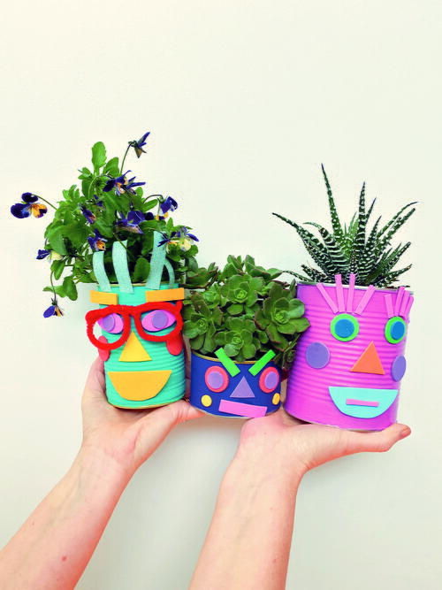 Family Portrait Planters