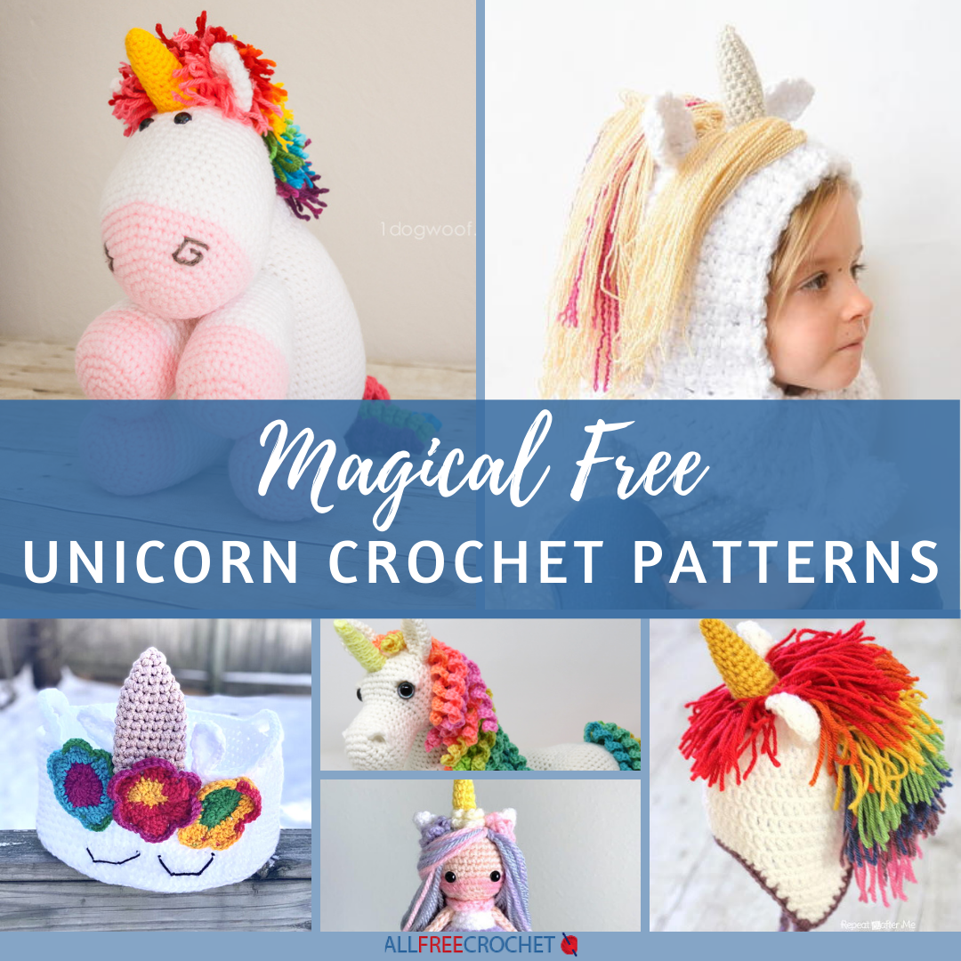 Crochet unicorn pattern best sale blanket