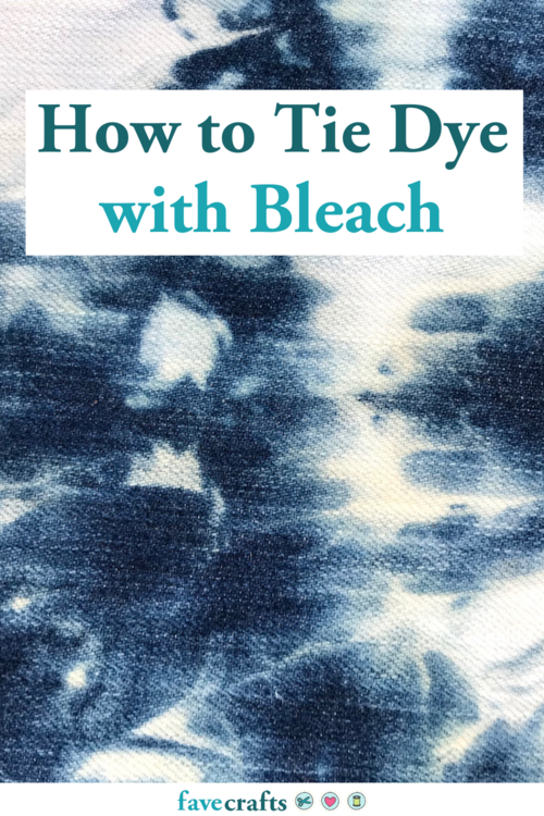 How to Tie Dye with Bleach