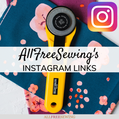 AllFreeSewing's Instagram Links