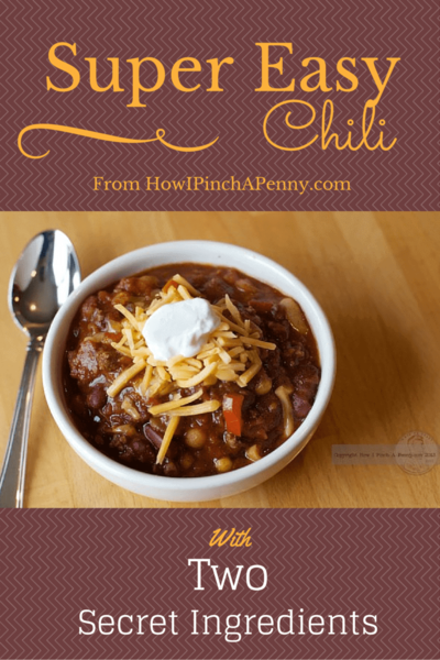 Super Easy Chili Recipe