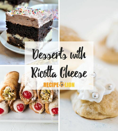 Desserts with Ricotta Cheese