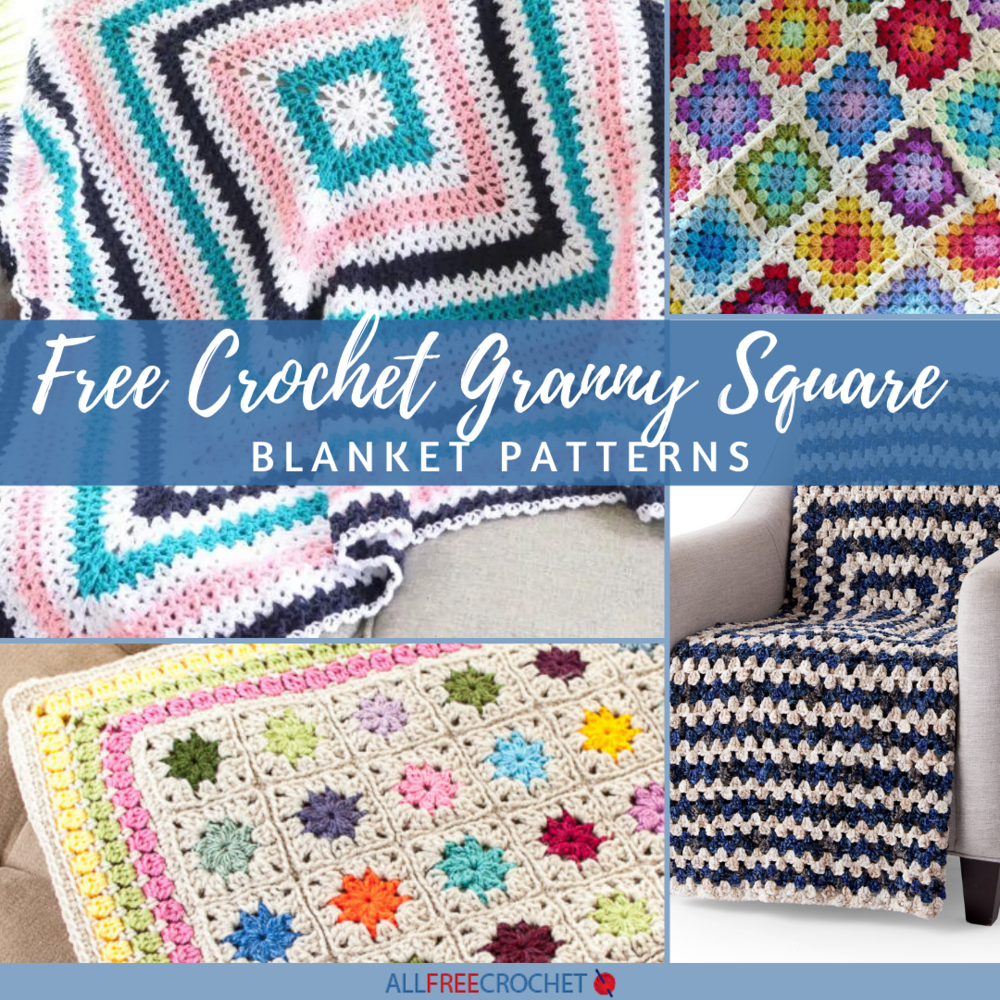 Never Ending Granny Afghans: 8 Crochet Patterns with Diagrams & Video ...