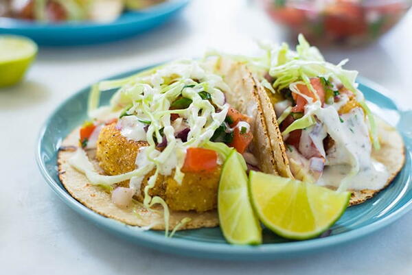 Homemade Baja Fresh Fish Tacos