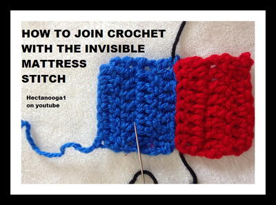 Invisible Joining In Crochet