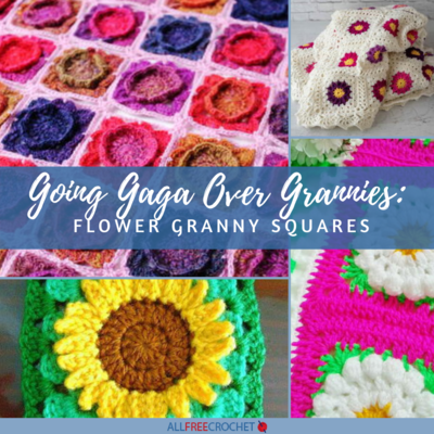 Going Gaga Over Grannies Flower Granny Squares