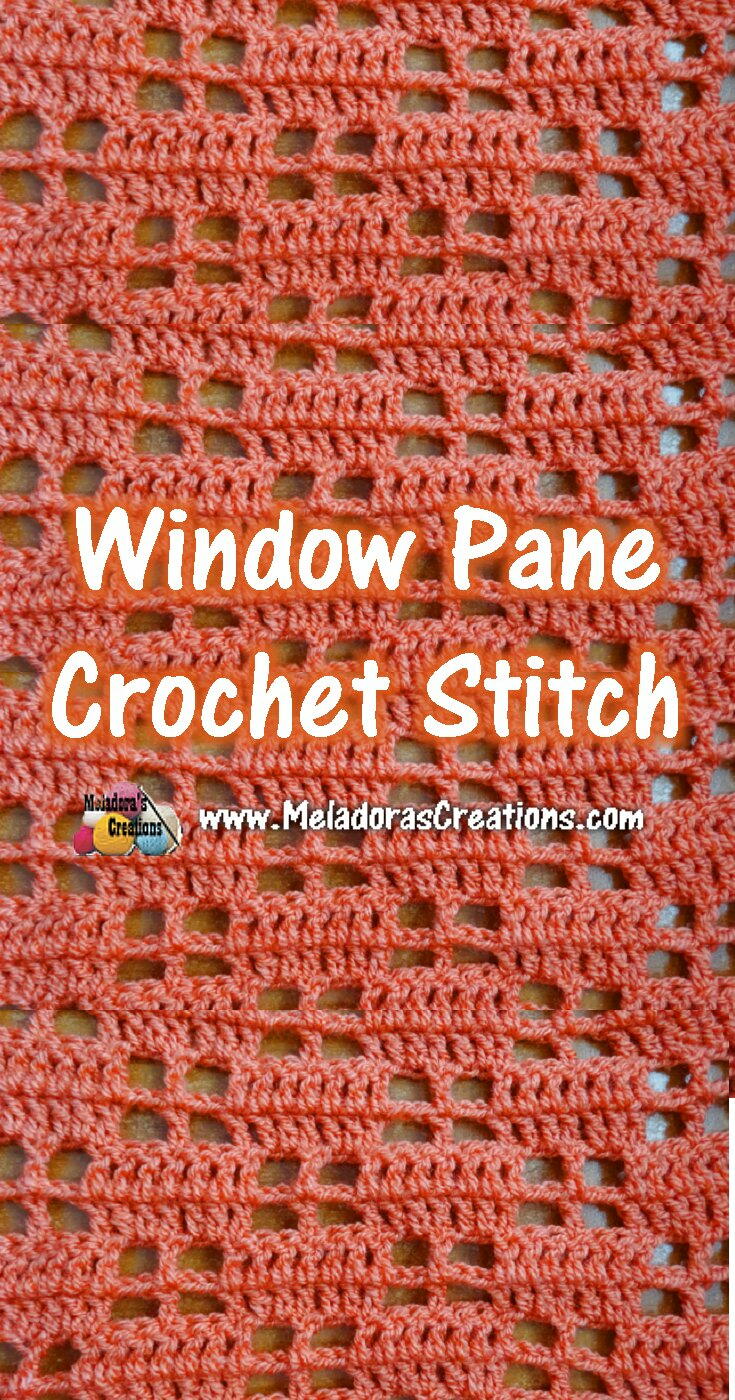 Window Pane Crochet Stitch Pattern | AllFreeCrochet.com