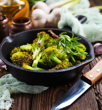 Oven Roasted Broccoli Recipe