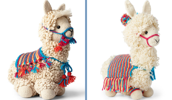 The image shows the Llama-No-Drama on the left and Save the Drama Llama on the right.