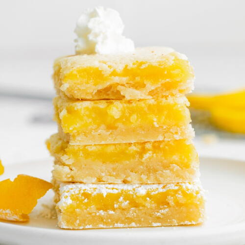 Classic Lemon Bars With Shortbread Crust TheBestDessertRecipes Com   1620781190 313531 Large500 ID 4314919 