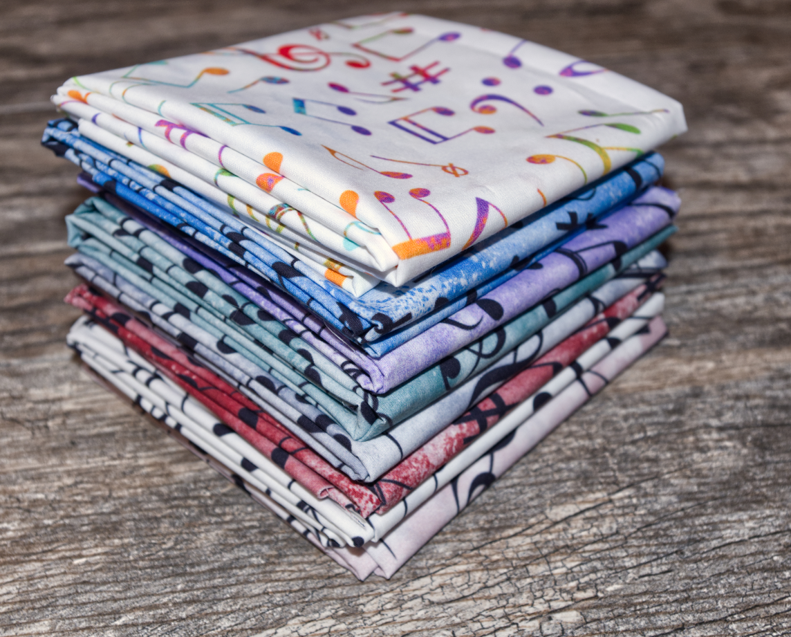 The Musical Notes Fabric Collection