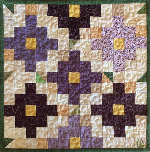 Wild Flowers Mini Quilt Pattern