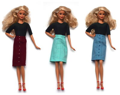 Barbie Skirt Tutorial