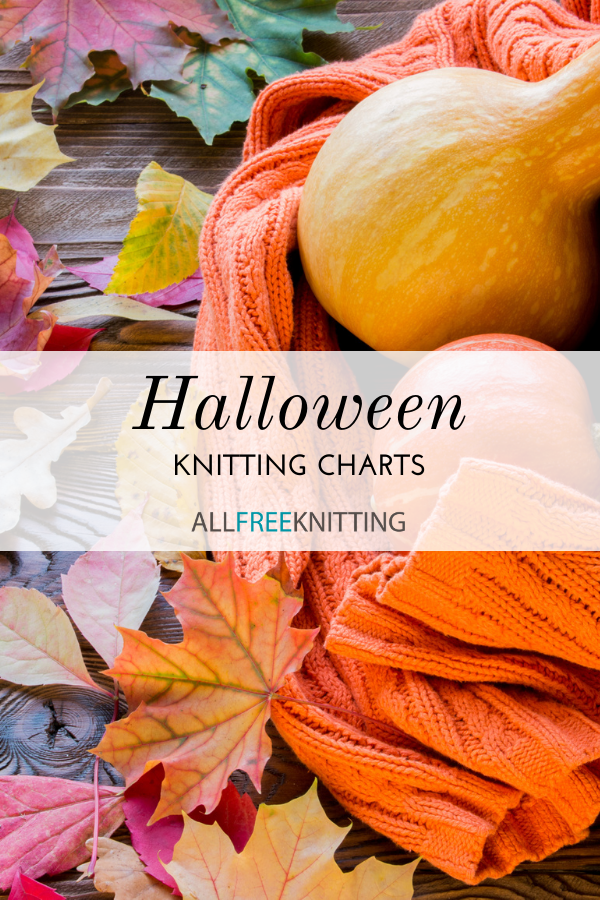 8 Halloween Knitting Charts (Free)