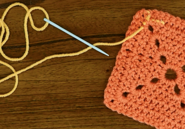 How to Weave in Ends (Crochet)