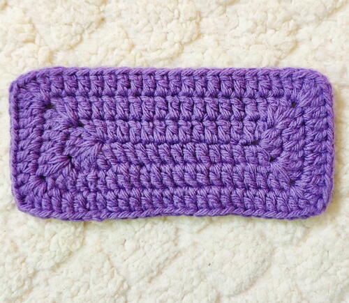 How To Make A Double Crochet Rectangle Base In Rounds