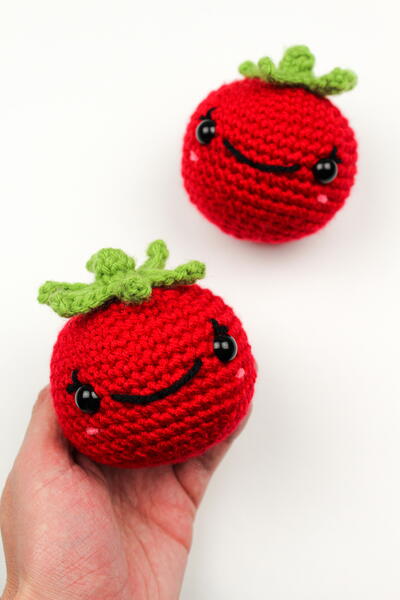 Free Crochet Tomato Plant Pattern