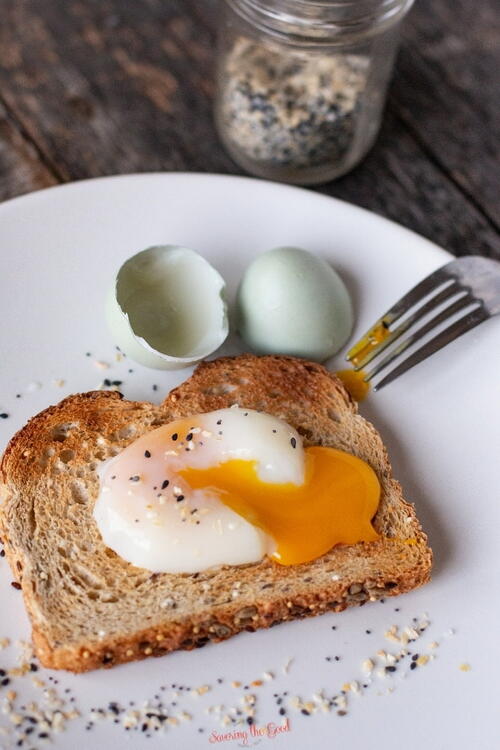 The Most Amazing Sous Vide Poached Eggs | CheapThriftyLiving.com