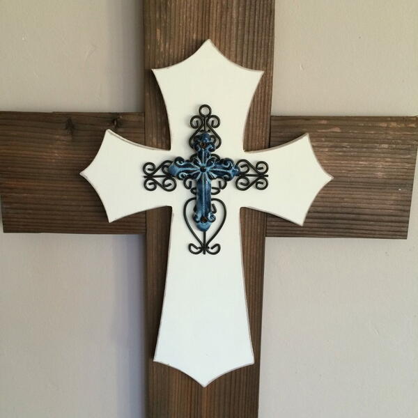 Easy Layered Rustic Cross