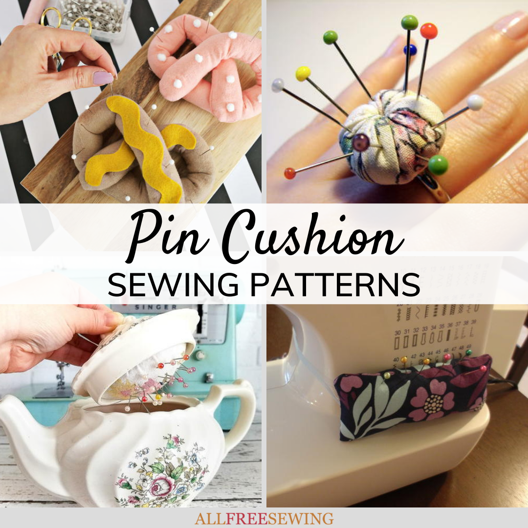 How To Sew A Pin Cushion In Under 5 Mins ! 