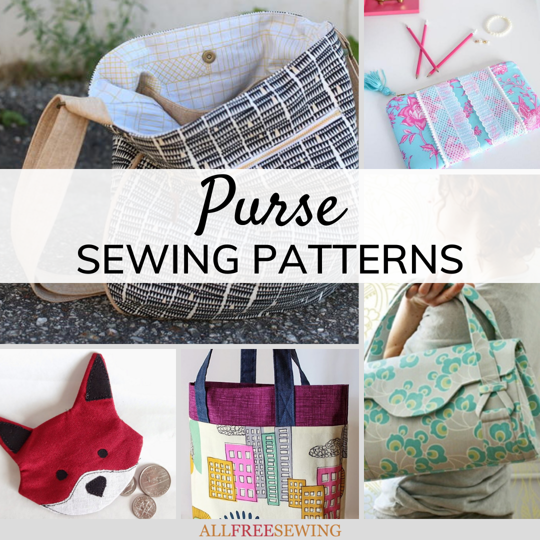 50+ Purse Sewing Patterns FREE! | AllFreeSewing.com 50+ Purse Sewing Patterns FREE! | AllFreeSewing.com