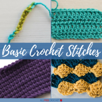 20+ Basic Crochet Stitches + Beginner Crochet Classes Online