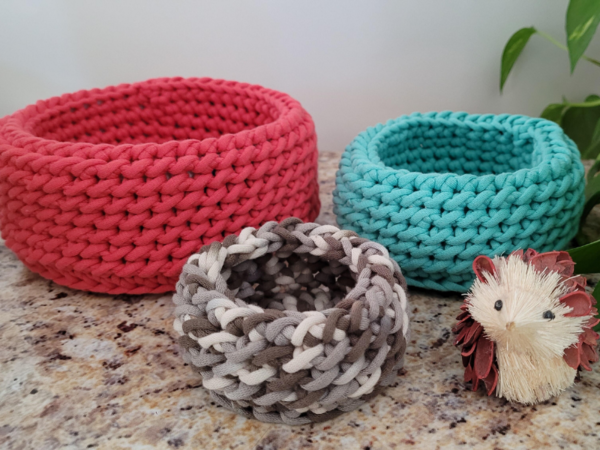 Easy Textured Baskets