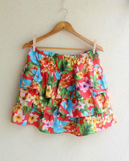 Easy Sew Ruffle Skirt