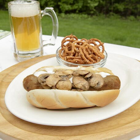 Fathers Day Steakhouse Style Beer Brat