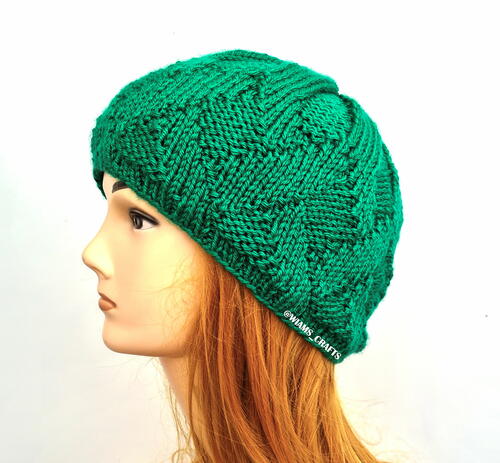 Rhombus Weave Hat