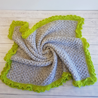 Crochet Spring Vibes Baby Blanket Free Pattern