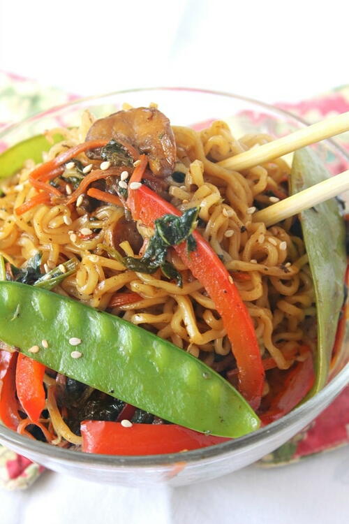 Teriyaki Veggie Stir Fry | RecipeLion.com