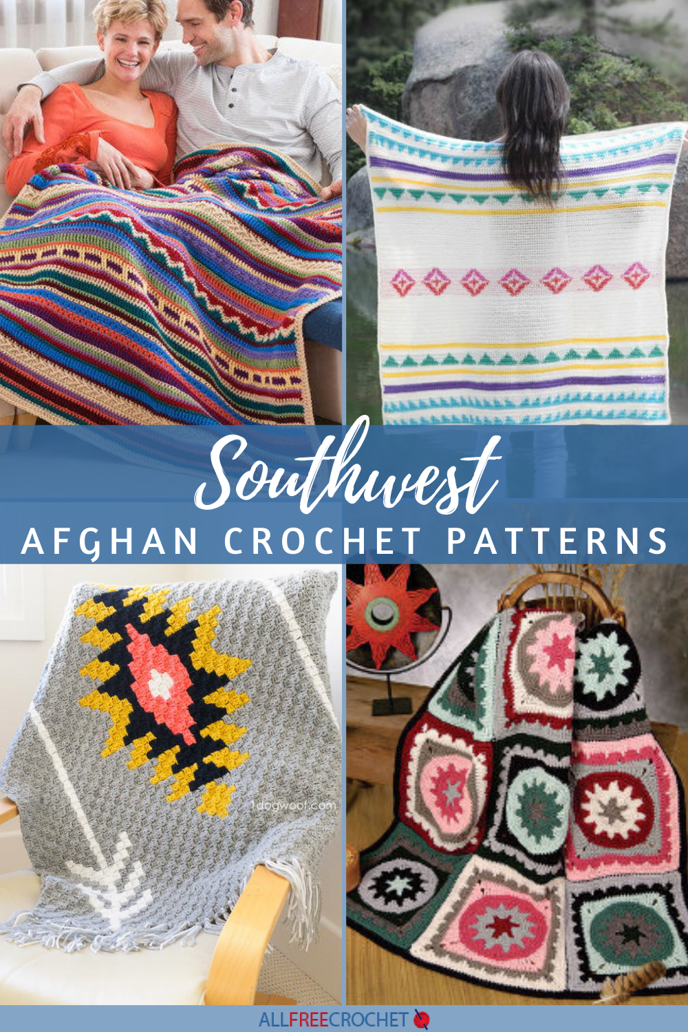 16 Free Southwest Afghan Crochet Patterns | AllFreeCrochet.com