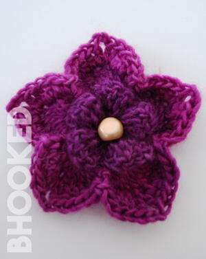 Quick Crochet Flower Pattern