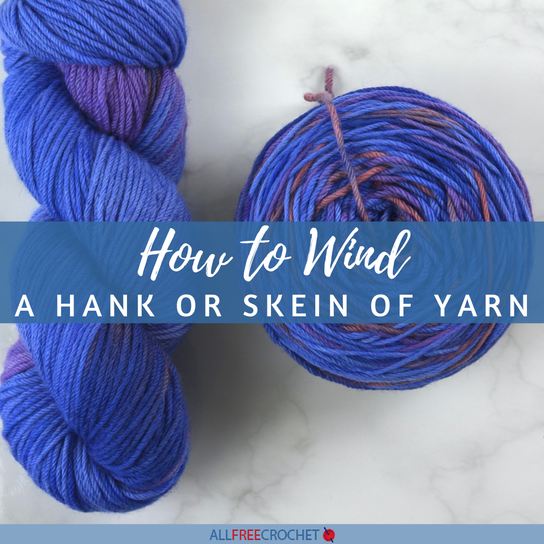 Hank Winding into a Yarn Cake -- Priced per Hank - select Quantity needed  in drop down menu