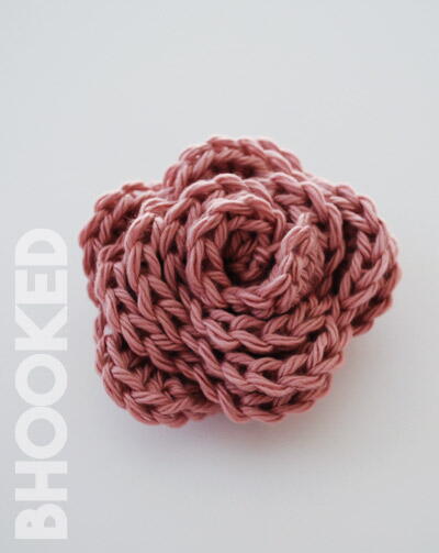 How to Crochet a Small Rose for Beginners