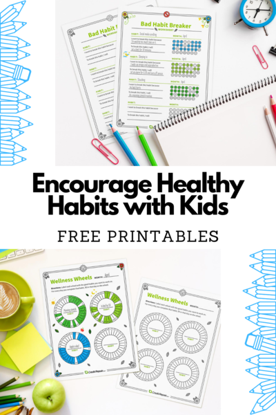 Healthy Habits Printable Worksheets For Kids