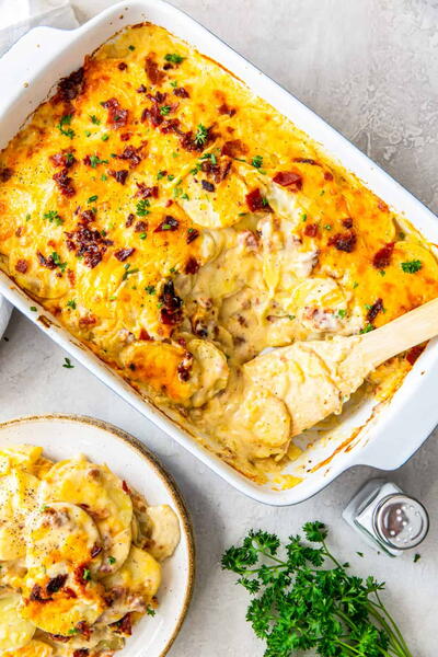 Loaded Scalloped Potatoes