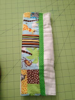 How to Make Burp Cloths from Diapers