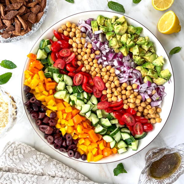 Mediterranean Chickpea Salad