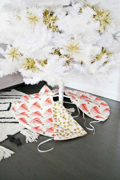 Reversible Christmas Tree Skirt Pattern