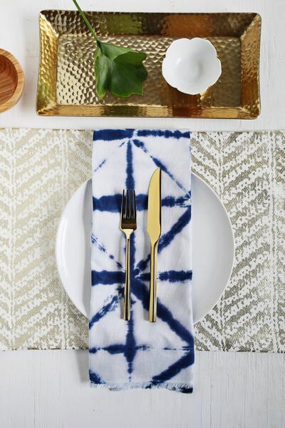 How to Dye Cloth Napkins